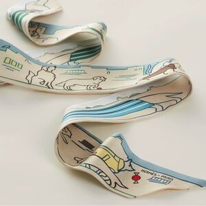 New! Hermès Silk Twilly